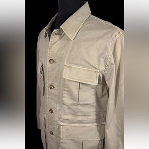 FLINT AND TINDER UTILITY FIELD JACKET SZ M